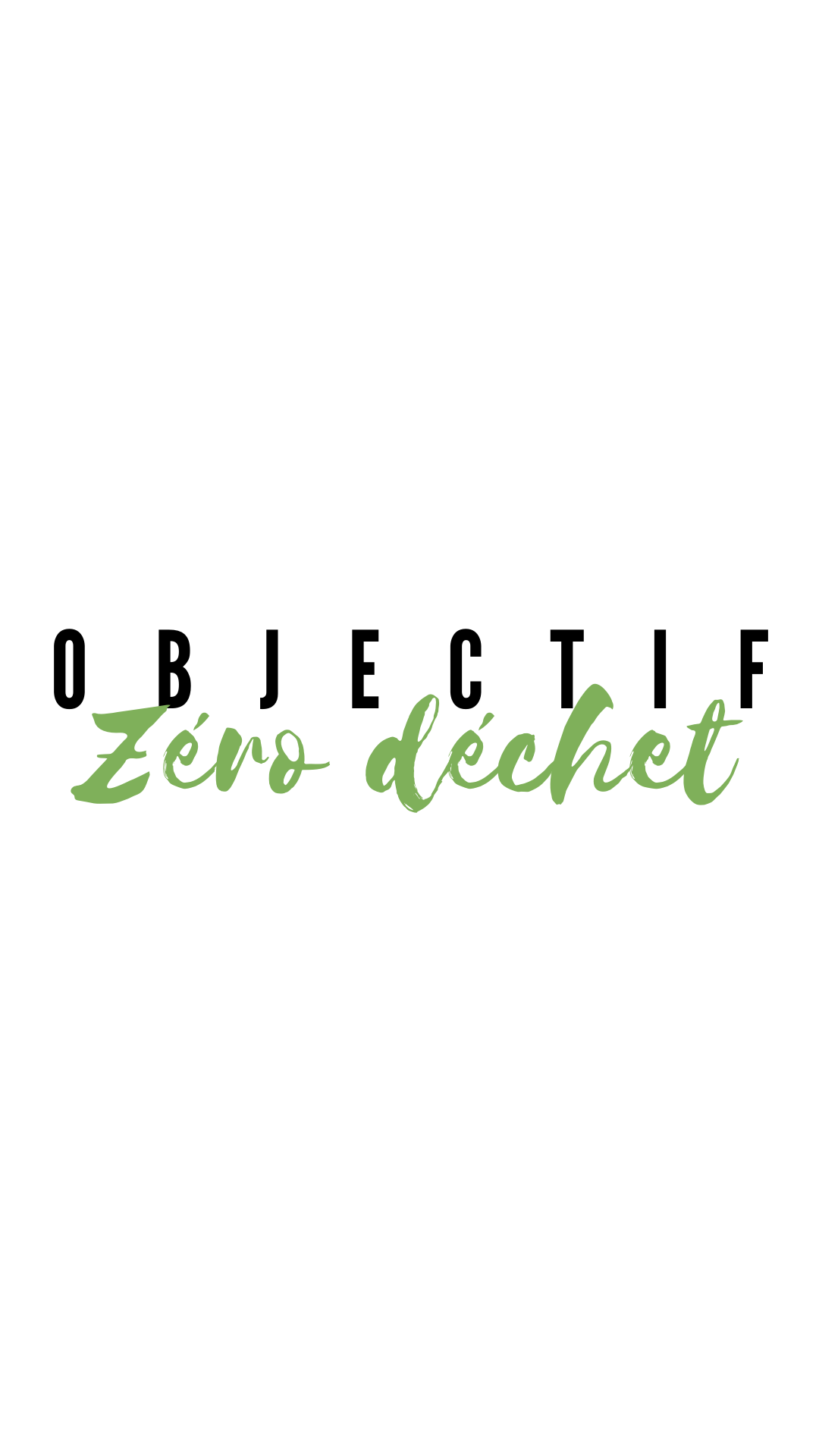 blog objectif zéro déchet